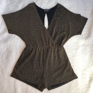 Gold ASTR Romper